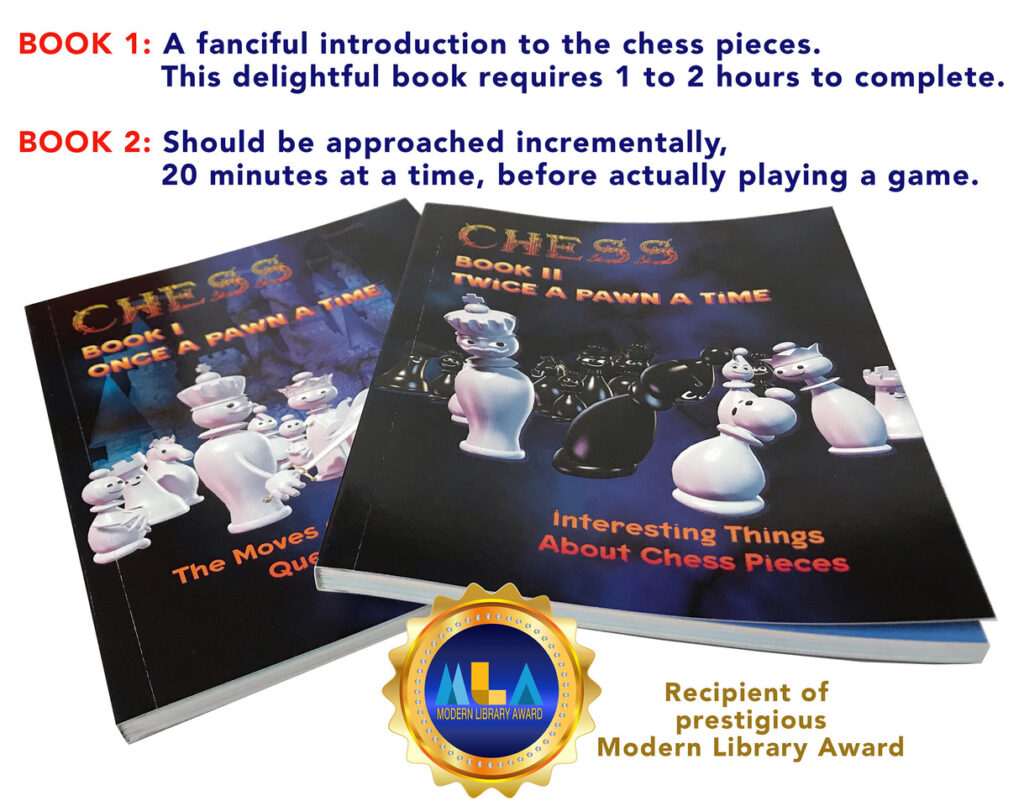 Twice a Pawn a Time Online Chess Book ScienceWiz