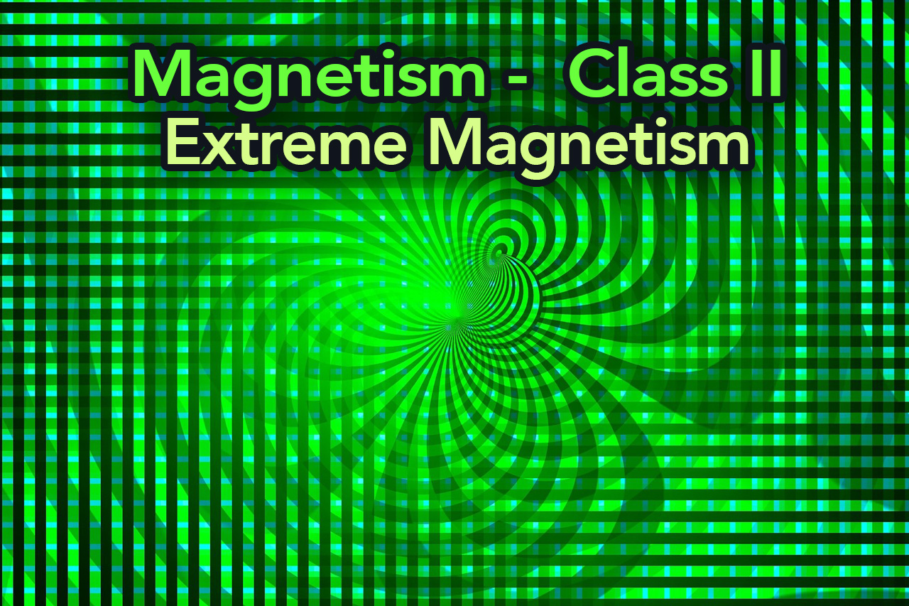 Start Magnetism Course II